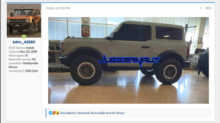 The Leaked 2021 Bronco Two-Door Looks Pretty Much Perfect